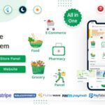 6amMart - Multivendor Food, Grocery, eCommerce, Parcel, Pharmacy delivery app with Admin & Website