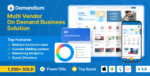 Demandium - Multi Provider On Demand, Handyman, Home service App with admin panel