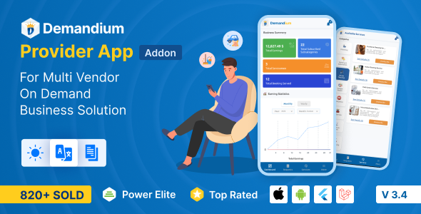 Demandium 3.4 - Provider App