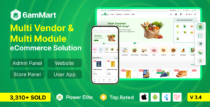 6amMart 2.5.0 – Multivendor Food, Grocery, eCommerce, Parcel, Pharmacy delivery app with Admin & Website