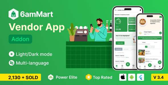 6amMart - Vendor App 3.4